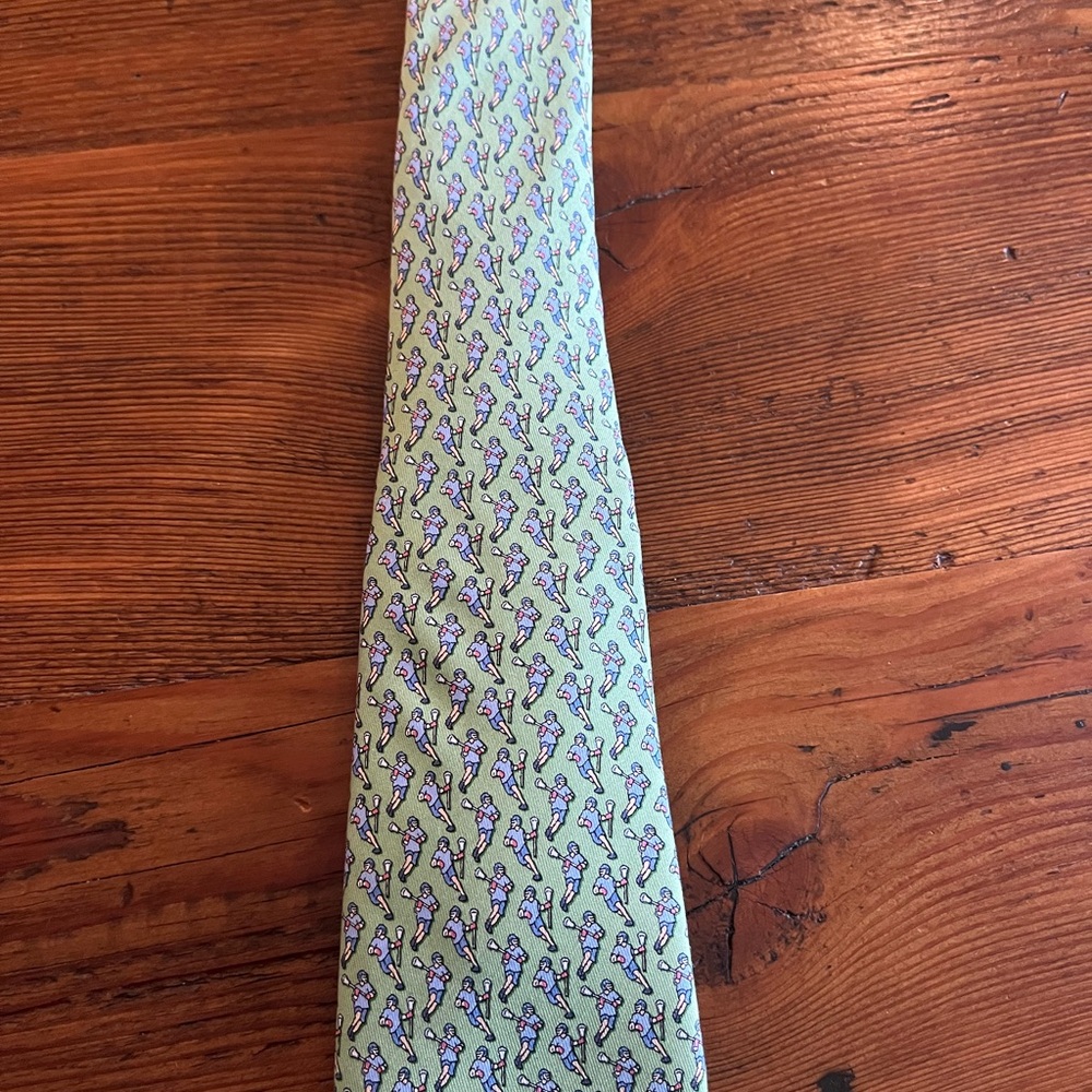 Boys vineyard vines lacrosse player tie
